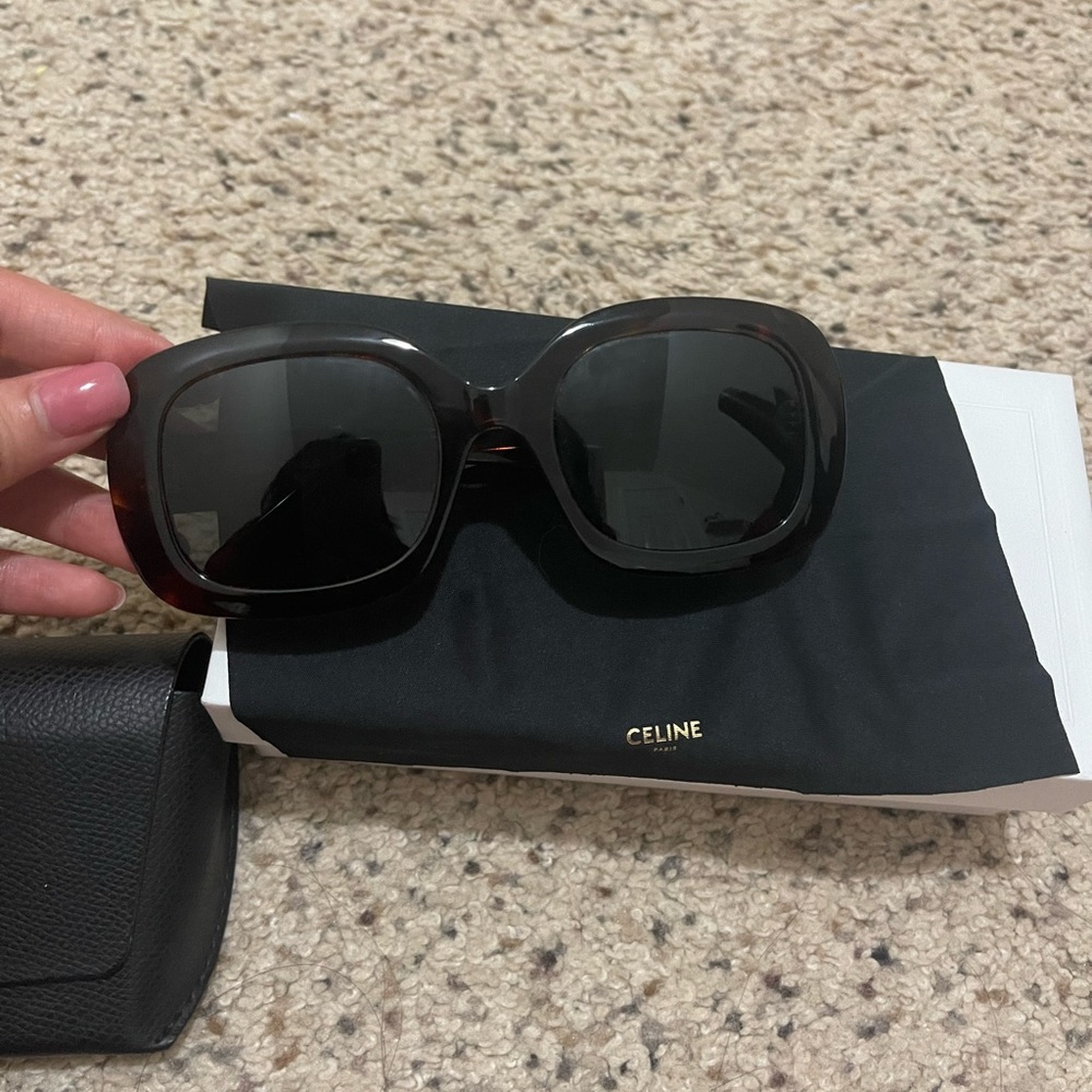 Celine Triomphe 53MM Square Sunglasses